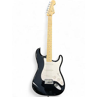 Used Squier Affinity Stratocaster Black Solid Body Electric Guitar