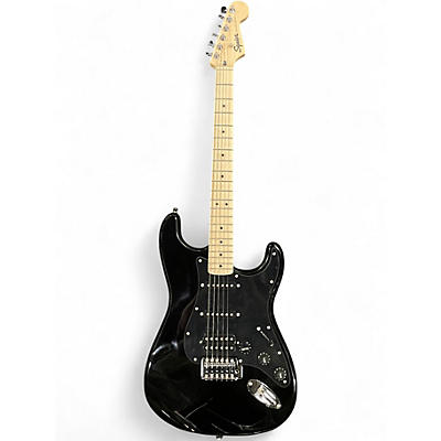 Used Squier Affinity Stratocaster Black Solid Body Electric Guitar