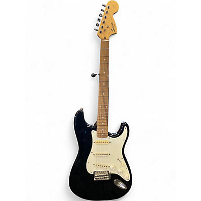 Used Squier Affinity Stratocaster Black Solid Body Electric Guitar