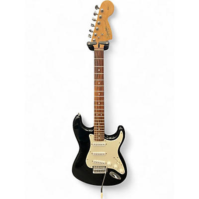 Used Squier Affinity Stratocaster Black Solid Body Electric Guitar