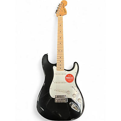 Used Squier Affinity Stratocaster Black Solid Body Electric Guitar
