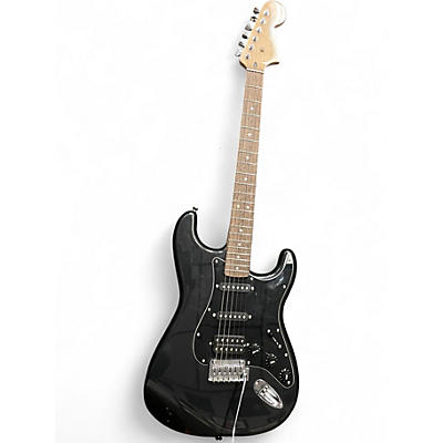 Used Squier Affinity Stratocaster Black Solid Body Electric Guitar