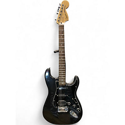 Used Squier Affinity Stratocaster Black Solid Body Electric Guitar