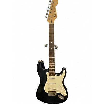 Used Squier Affinity Stratocaster Black Solid Body Electric Guitar