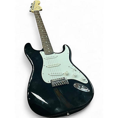 Used Squier Affinity Stratocaster Black Solid Body Electric Guitar