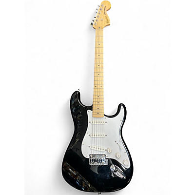 Used Squier Affinity Stratocaster Black Solid Body Electric Guitar