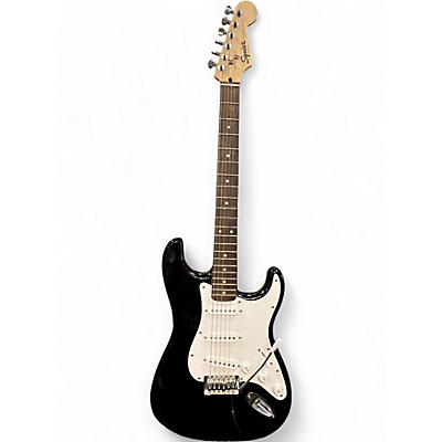 Used Squier Affinity Stratocaster Black Solid Body Electric Guitar