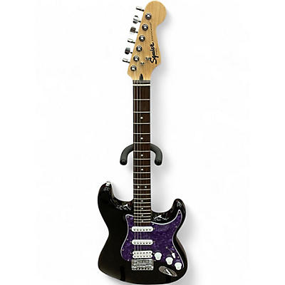 Used Squier Affinity Stratocaster Black Solid Body Electric Guitar