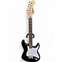 Used Squier Affinity Stratocaster Black Solid Body Electric Guitar Black