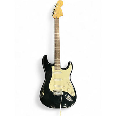 Used Squier Affinity Stratocaster Black Solid Body Electric Guitar