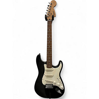 Used Squier Affinity Stratocaster Black Solid Body Electric Guitar