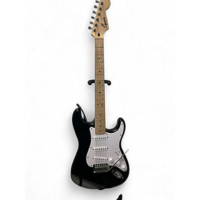 Used Squier Affinity Stratocaster Black Solid Body Electric Guitar