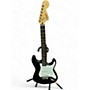 Used Squier Used Squier Affinity Stratocaster Black and White Solid Body Electric Guitar Black and White