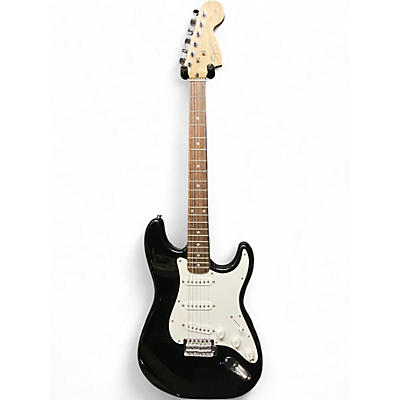 Used Squier Affinity Stratocaster Black and White Solid Body Electric Guitar