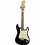 Used Squier Affinity Stratocaster Black and White Solid Body Electric Guitar Black and White