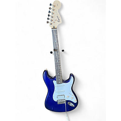 Used Squier Affinity Stratocaster Blue Metallic Solid Body Electric Guitar