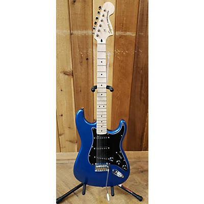 Squier Used Squier Affinity Stratocaster Blue Solid Body Electric Guitar