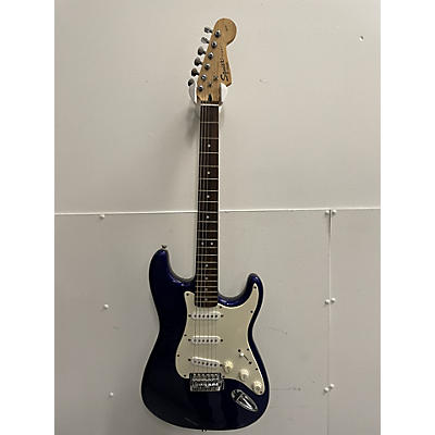 Squier Used Squier Affinity Stratocaster Blue Solid Body Electric Guitar