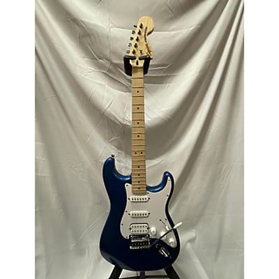 Squier Used Squier Affinity Stratocaster Blue Solid Body Electric Guitar