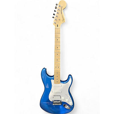 Squier Used Squier Affinity Stratocaster Blue Solid Body Electric Guitar