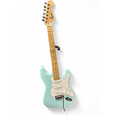 Used Squier Affinity Stratocaster Blue Solid Body Electric Guitar