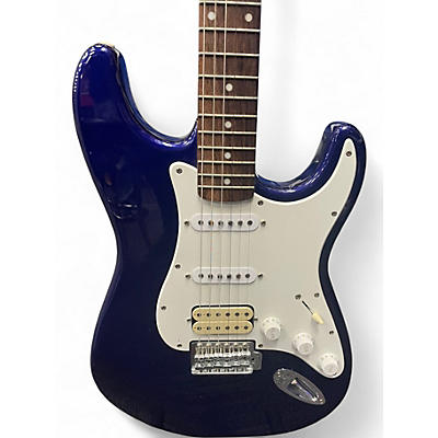 Used Squier Affinity Stratocaster Blue Solid Body Electric Guitar