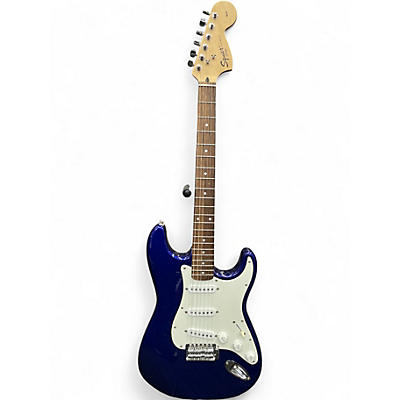 Used Squier Affinity Stratocaster Blue Solid Body Electric Guitar