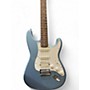 Used Squier Affinity Stratocaster Blue Solid Body Electric Guitar Blue