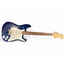 Used Squier Affinity Stratocaster Blue Solid Body Electric Guitar Blue