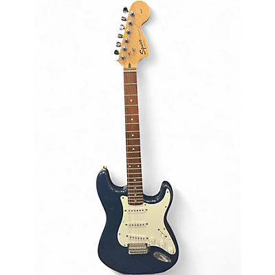 Used Squier Affinity Stratocaster Blue Solid Body Electric Guitar