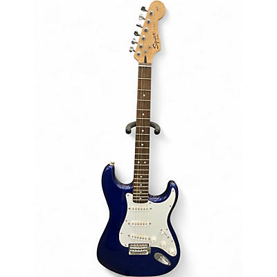 Used Squier Affinity Stratocaster Blue Solid Body Electric Guitar