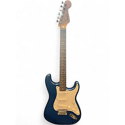 Used Squier Affinity Stratocaster Blue Solid Body Electric Guitar