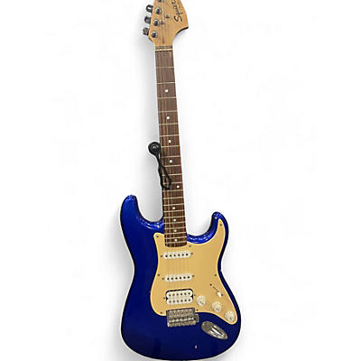 Used Squier Affinity Stratocaster Blue Solid Body Electric Guitar