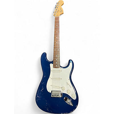 Used Squier Affinity Stratocaster Blue Solid Body Electric Guitar