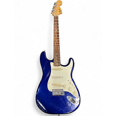Used Squier Affinity Stratocaster Blue Solid Body Electric Guitar