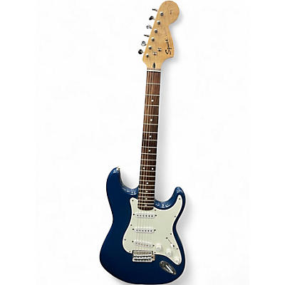 Used Squier Affinity Stratocaster Blue Solid Body Electric Guitar