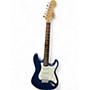 Used Squier Affinity Stratocaster Blue Solid Body Electric Guitar Blue