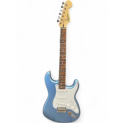 Used Squier Affinity Stratocaster Blue Solid Body Electric Guitar