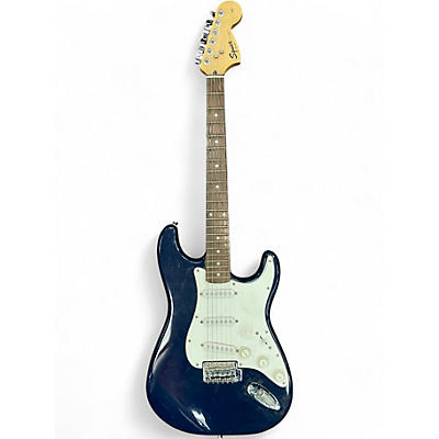 Used Squier Affinity Stratocaster Blue Solid Body Electric Guitar