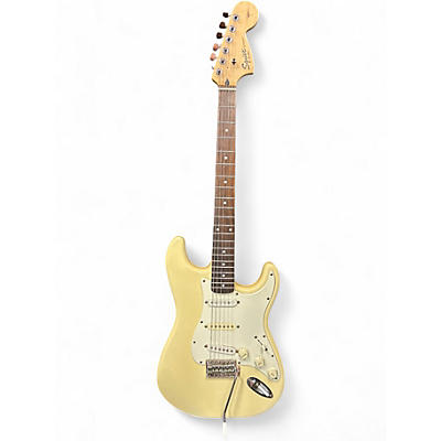 Used Squier Affinity Stratocaster Buttercream Solid Body Electric Guitar