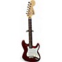 Used Squier Affinity Stratocaster Candy Apple Red Metallic Solid Body Electric Guitar Candy Apple Red Metallic