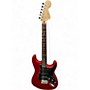 Used Squier Affinity Stratocaster Candy Apple Red Metallic Solid Body Electric Guitar Candy Apple Red Metallic