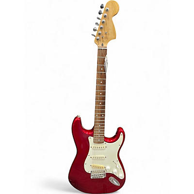 Used Squier Affinity Stratocaster Candy Apple Red Solid Body Electric Guitar