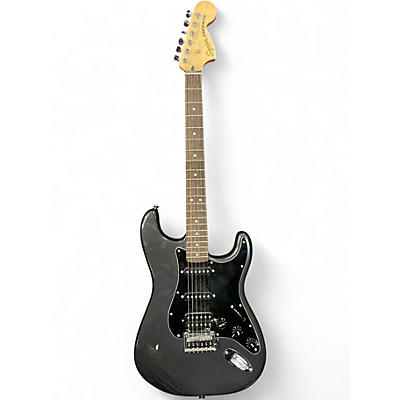 Used Squier Affinity Stratocaster  Charcoal Frost Metallic Solid Body Electric Guitar