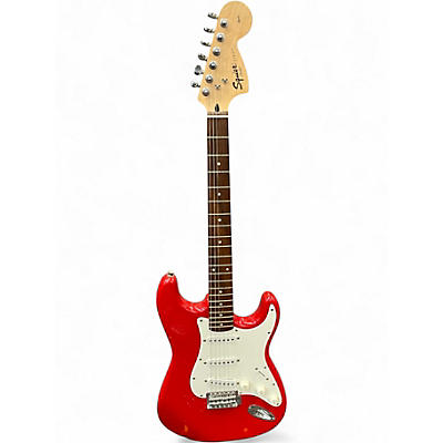 Used Squier Affinity Stratocaster Dakota Red Solid Body Electric Guitar