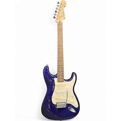 Used Squier Affinity Stratocaster Deep Blue Solid Body Electric Guitar