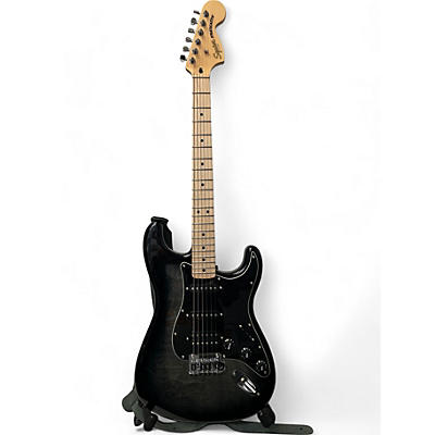 Squier Used Squier Affinity Stratocaster FMT HSS Black Burst Solid Body Electric Guitar