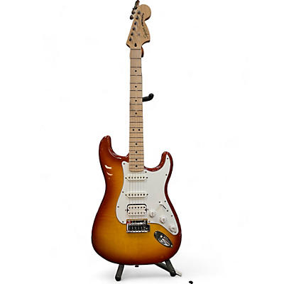 Squier Used Squier Affinity Stratocaster FMT HSS Sienna Sunburst Solid Body Electric Guitar