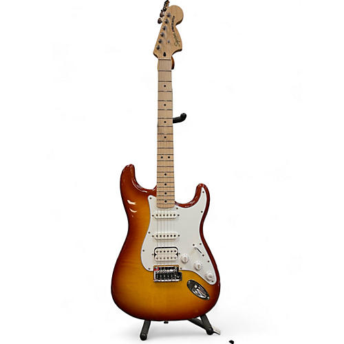 Squier Used Squier Affinity Stratocaster FMT HSS Sienna Sunburst Solid Body Electric Guitar Sienna Sunburst