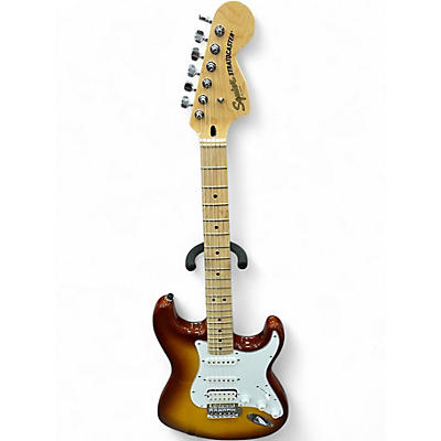 Used Squier Affinity Stratocaster FMT HSS Sienna Sunburst Solid Body Electric Guitar